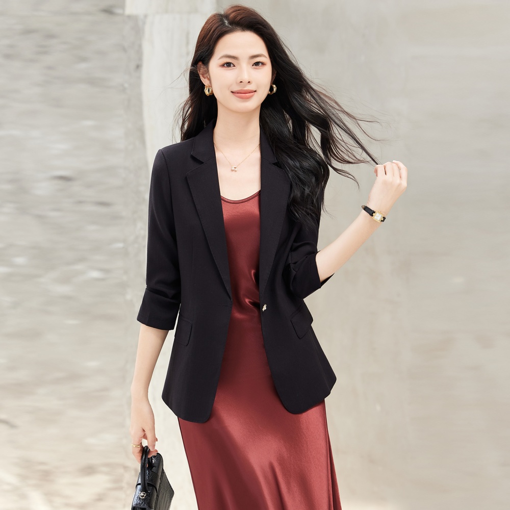 Profession business suit thin coat a set for women