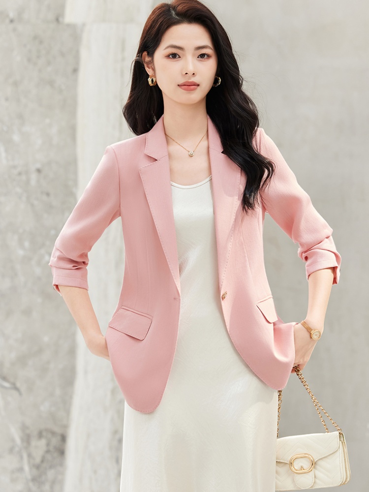 Profession business suit thin coat a set for women