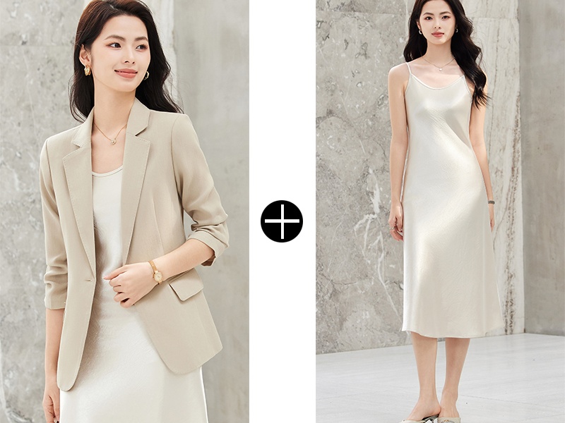 Profession business suit thin coat a set for women