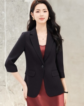 Thin profession business suit summer coat for women