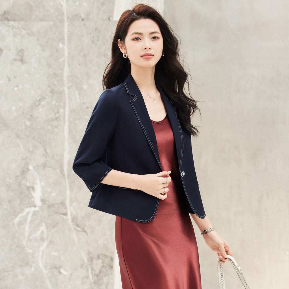 Thin profession business suit summer coat