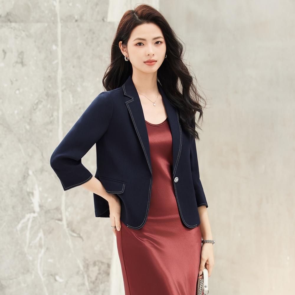 Thin profession business suit summer coat