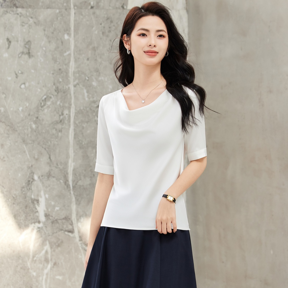 Chiffon profession thin summer shirt for women