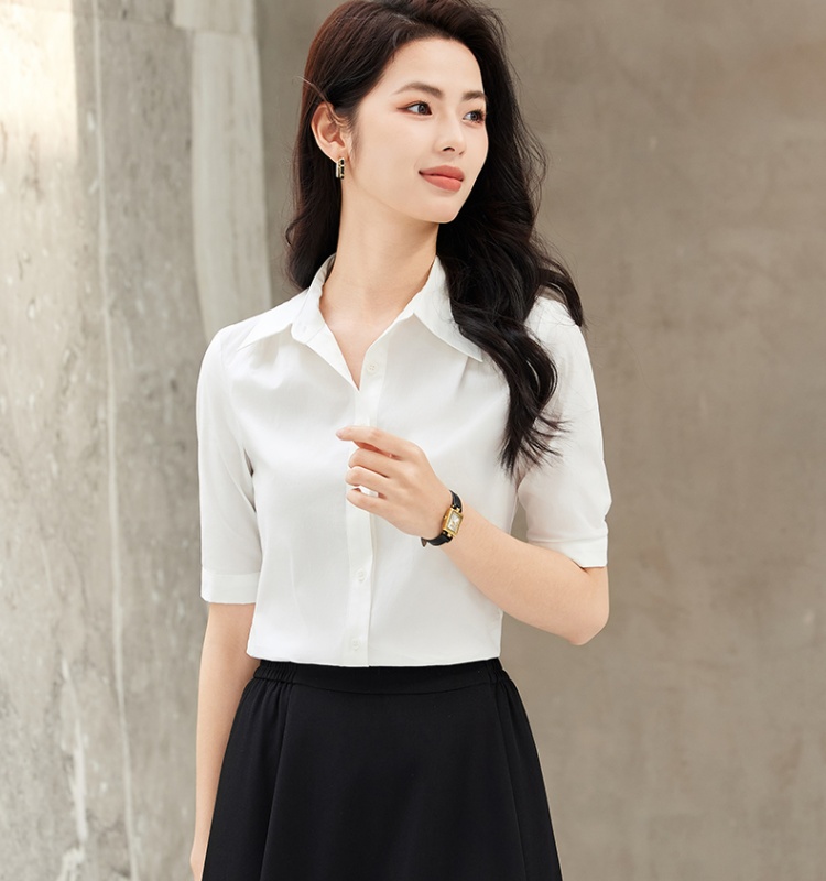 Profession chiffon summer thin shirt