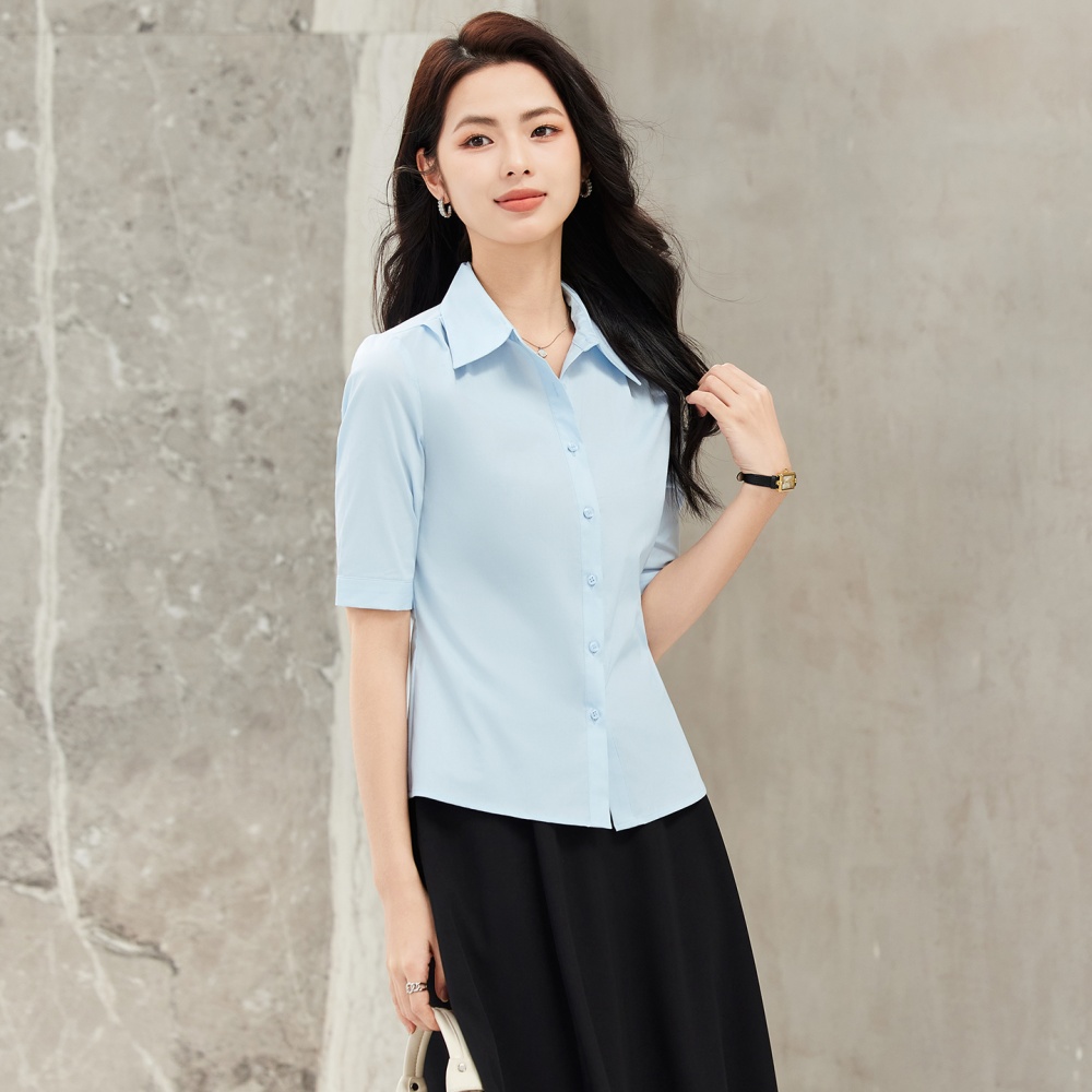 Profession chiffon summer thin shirt