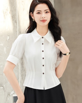 Elegant slim shirt profession spring tops for women
