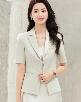 Summer profession coat thin business suit for women