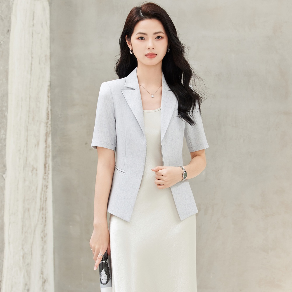 Summer profession coat thin business suit for women
