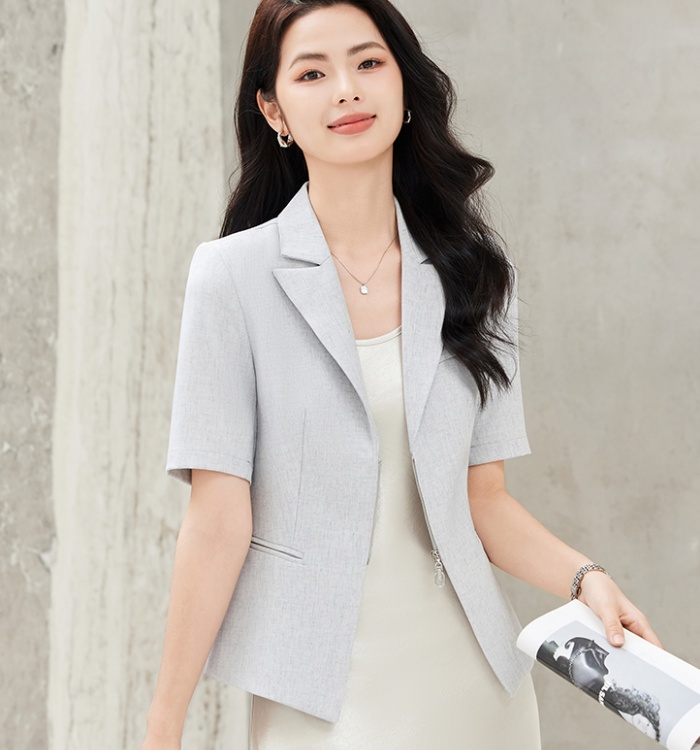 Summer profession coat thin business suit for women