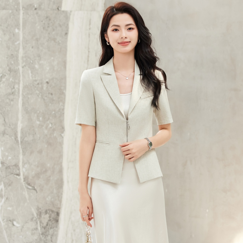 Summer profession coat thin business suit for women
