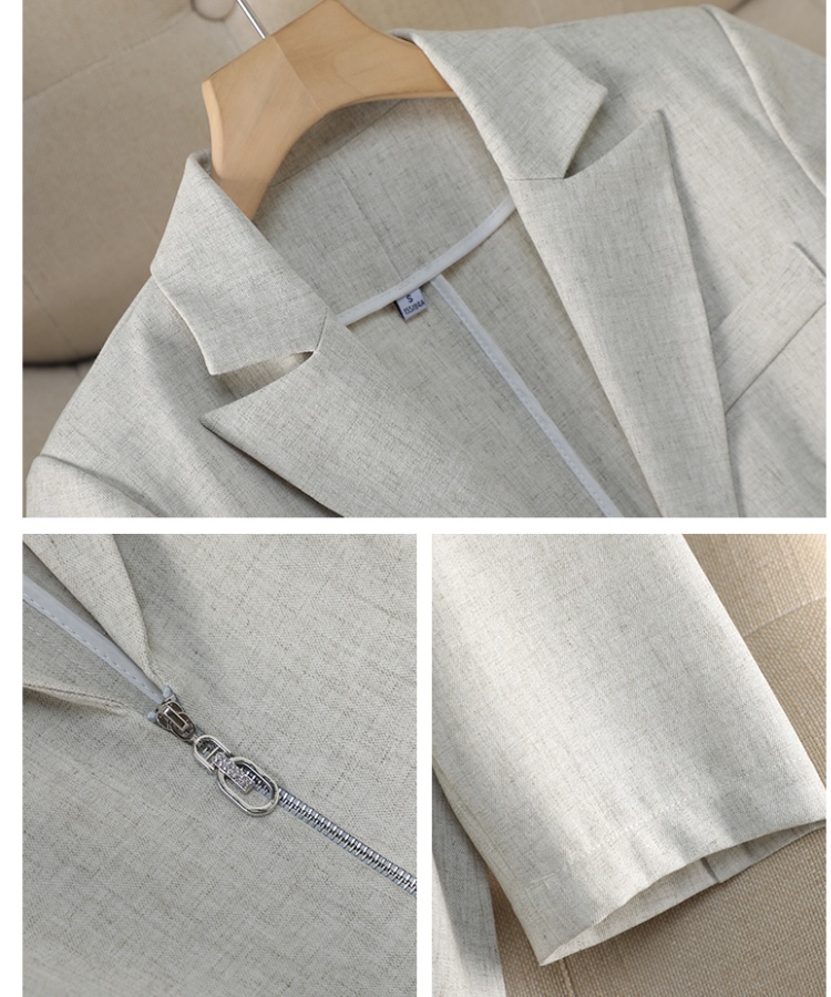 Summer profession coat thin business suit for women