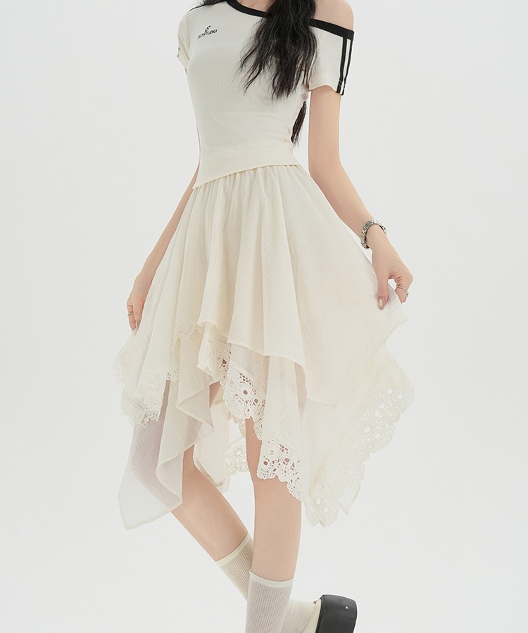 Spring and summer short skirt big skirt skirt for women