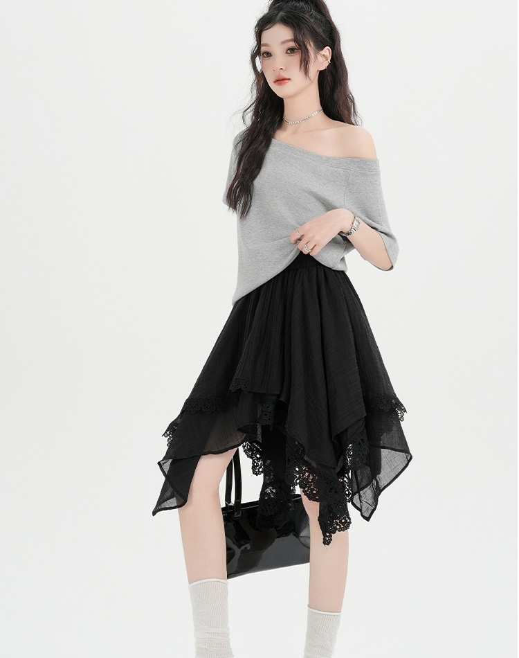 Spring and summer short skirt big skirt skirt for women