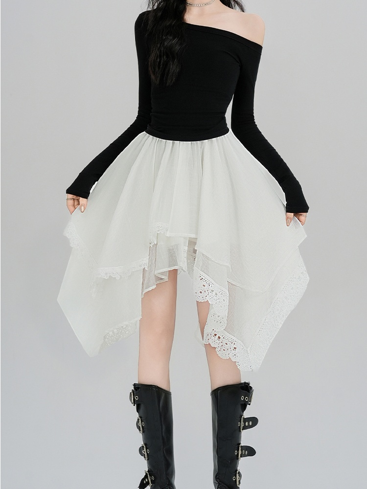 Spring and summer short skirt big skirt skirt for women