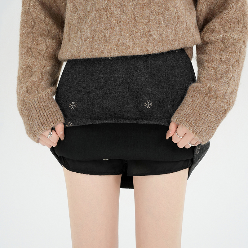 Package hip short skirt embroidery skirt for women