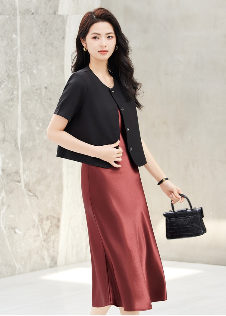 Profession summer dress thin business suit a set