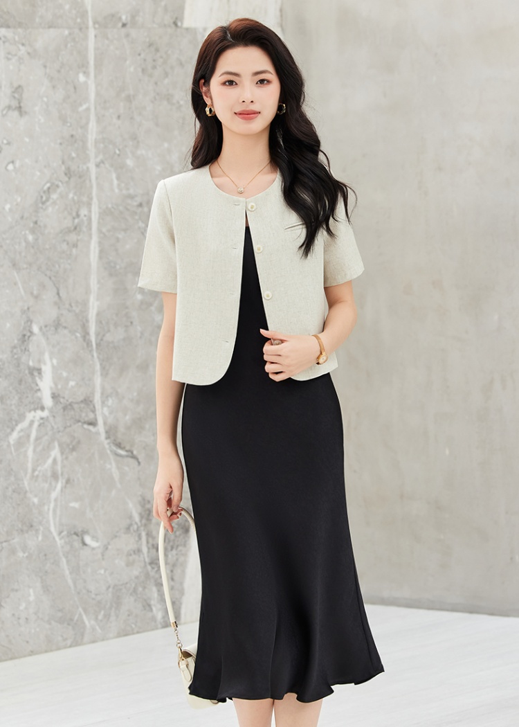 Profession summer dress thin business suit a set