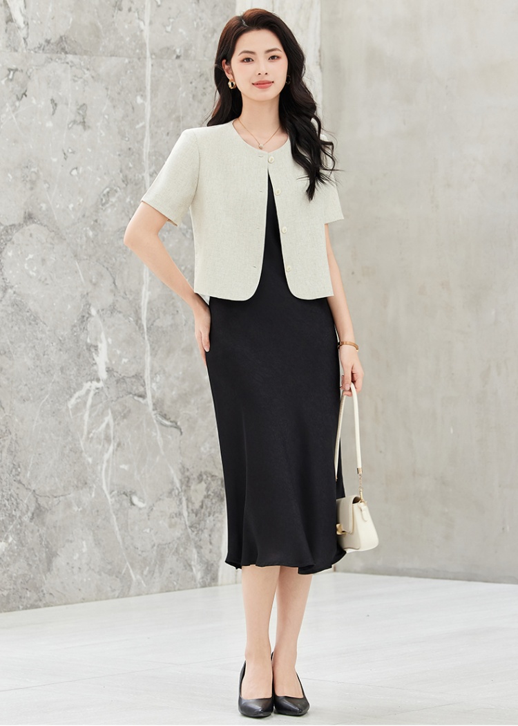 Profession summer dress thin business suit a set