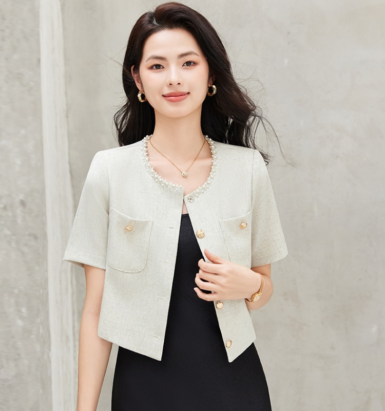 Thin profession business suit summer jacket for women