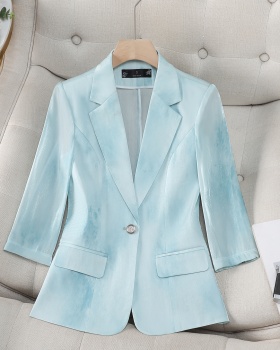 Profession thin jacket summer business suit for women