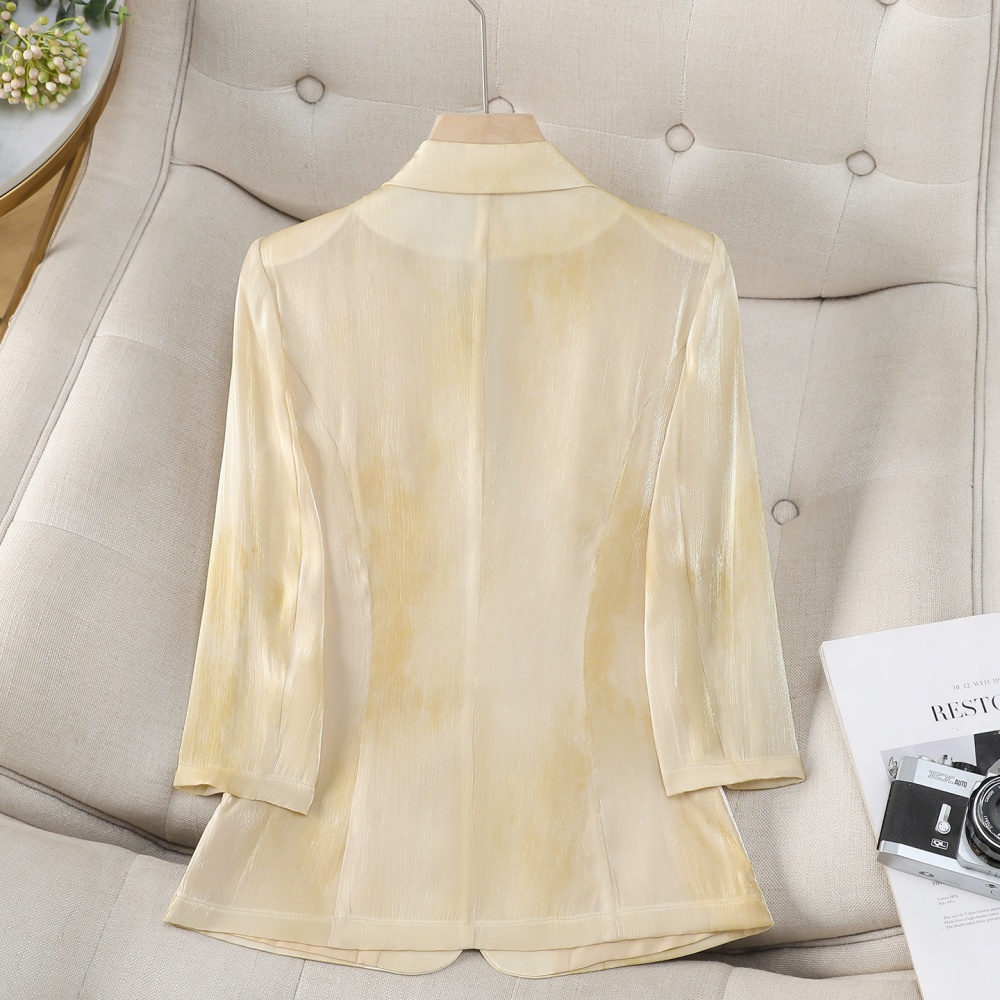 Profession thin jacket summer business suit for women