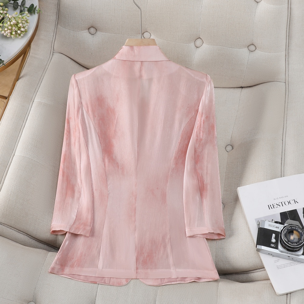 Profession thin jacket summer business suit for women