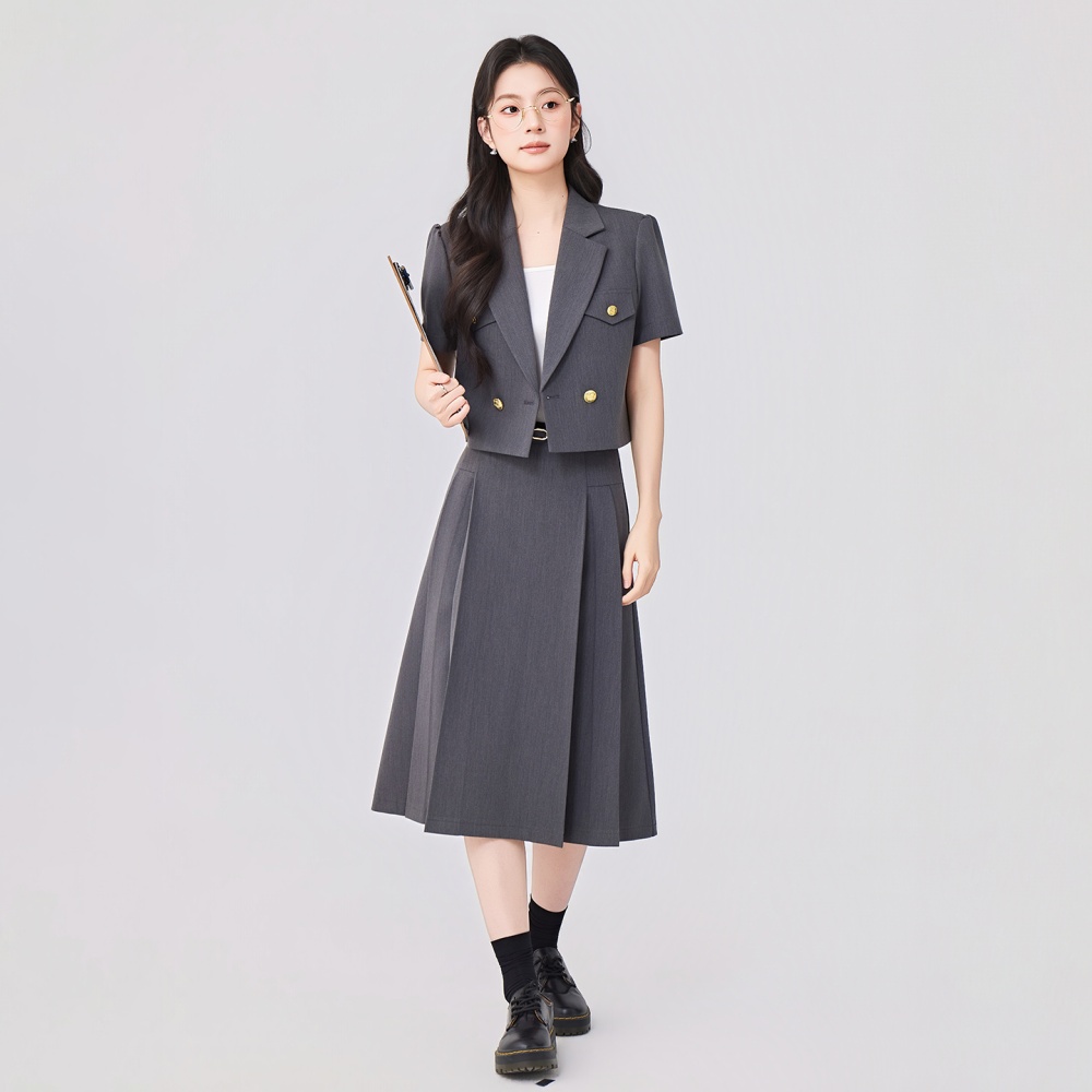 Summer profession coat thin business suit a set
