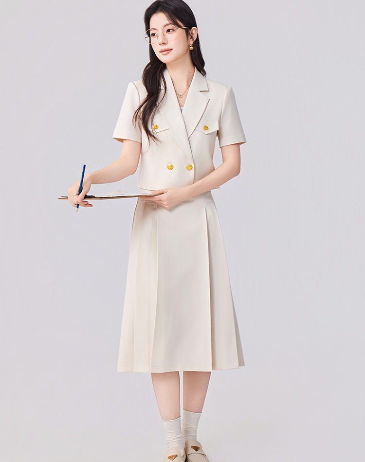 Summer profession coat thin business suit a set