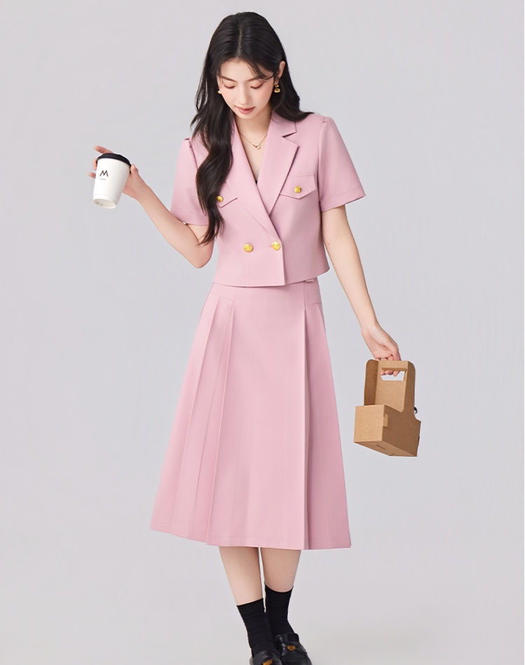 Summer profession coat thin business suit a set