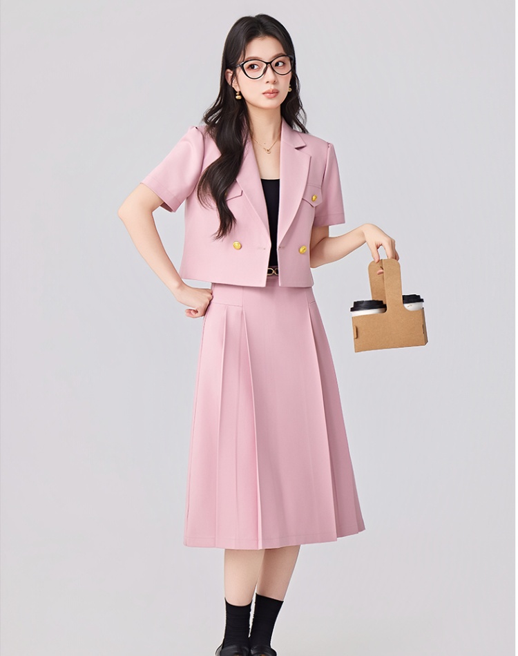 Summer profession coat thin business suit a set