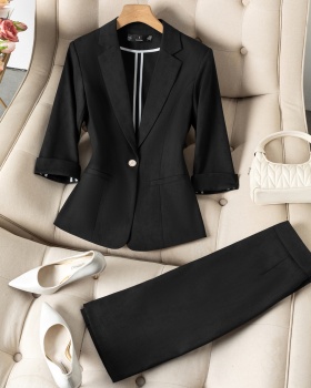 Summer profession business suit thin coat a set for women