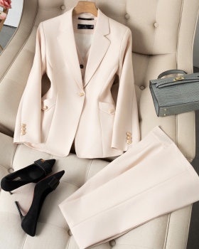 Thin profession coat summer suit pants 2pcs set for women