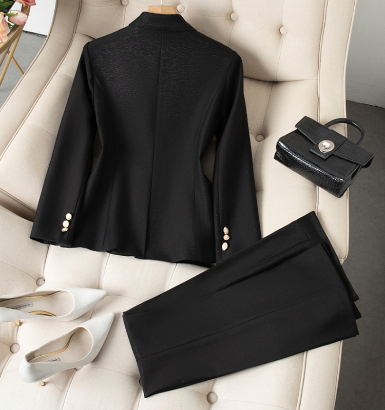 Thin profession coat summer suit pants 2pcs set for women