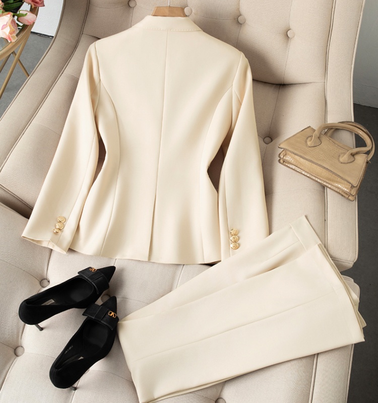 Thin profession coat summer suit pants 2pcs set for women
