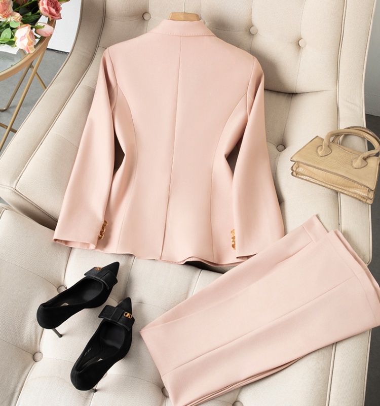 Thin profession coat summer suit pants 2pcs set for women
