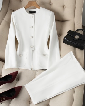 Profession thin business suit summer suit pants a set