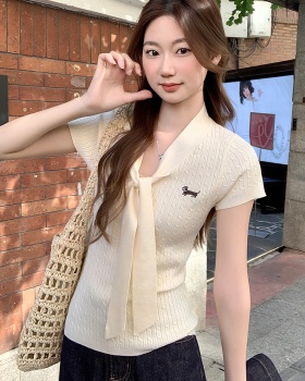 Korean style tops temperament sweater for women
