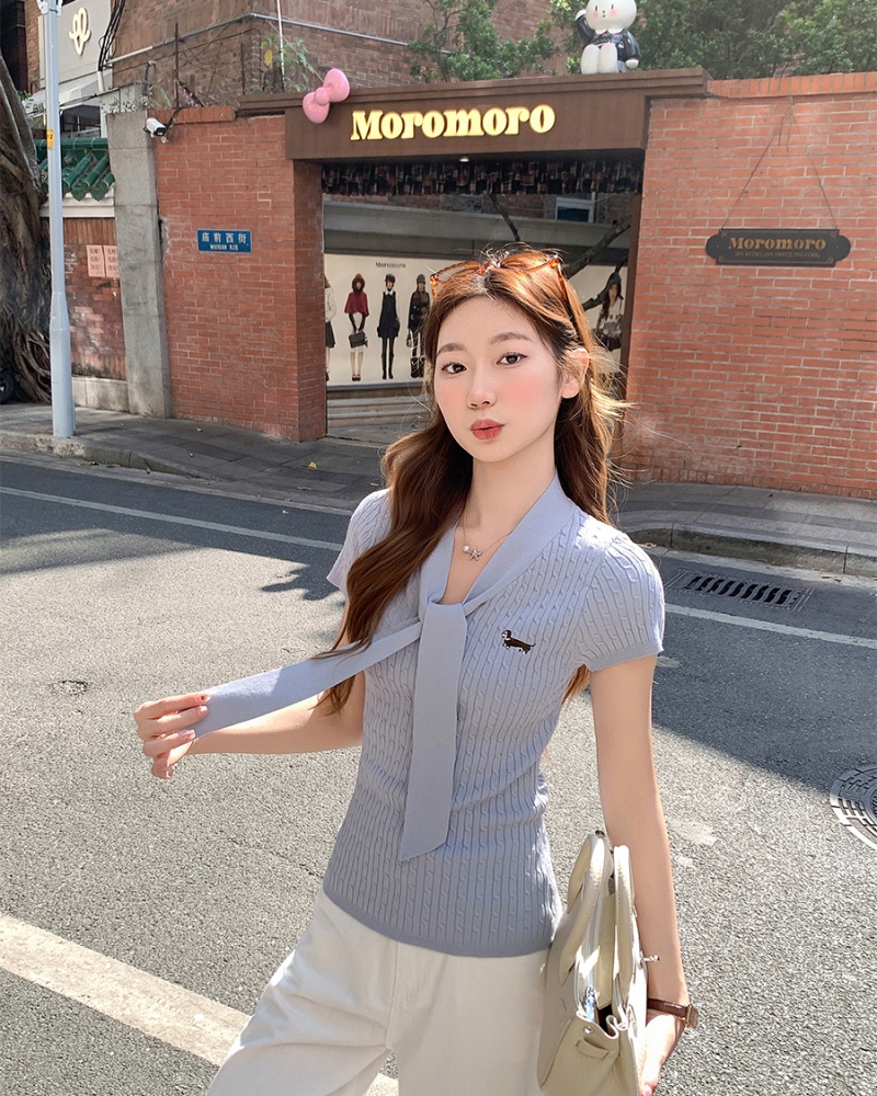 Korean style tops temperament sweater for women