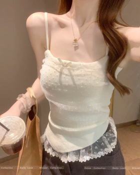 Chest pad summer vest all-match sling fixed belt for women