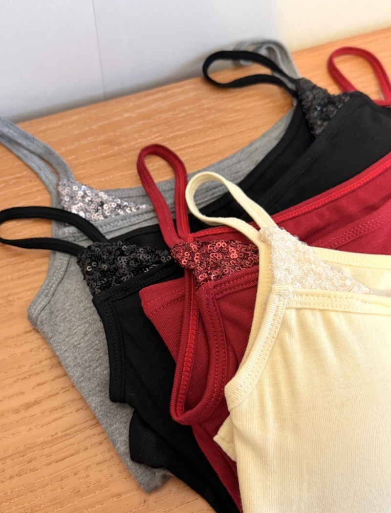 Chest pad summer fixed belt sling spicegirl vest for women