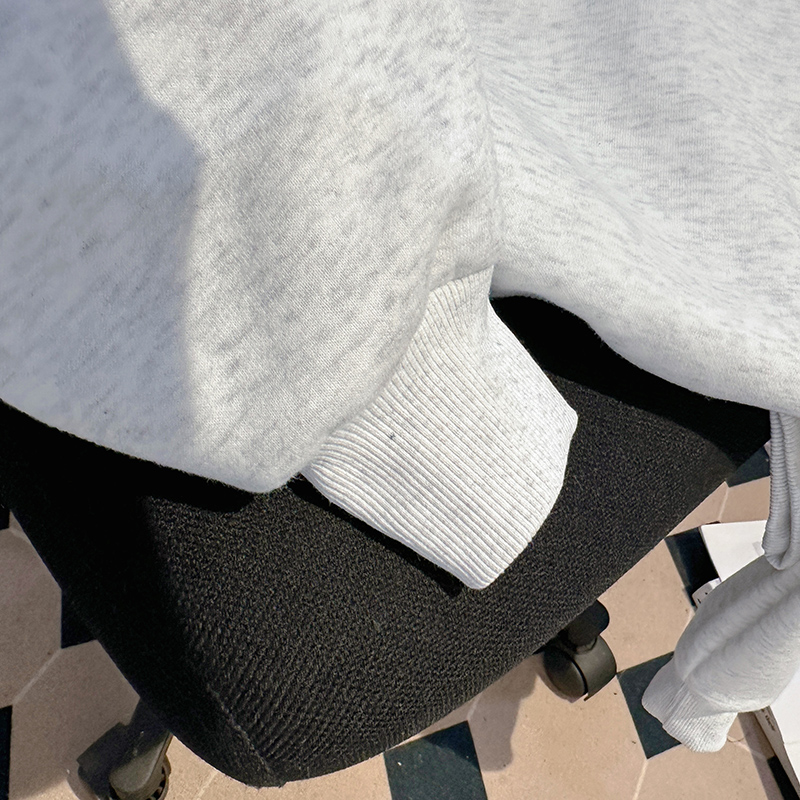 High collar plaid tops plus velvet loose couple clothes