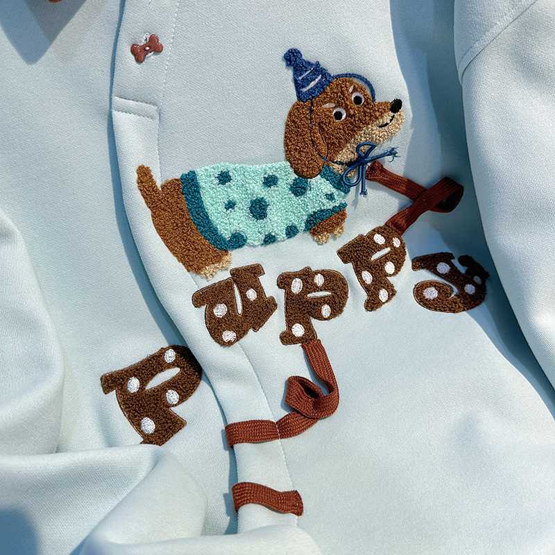 Spring and autumn hoodie mixed colors tops for women