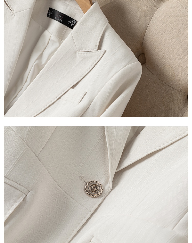 Profession business suit thin suit pants a set for women