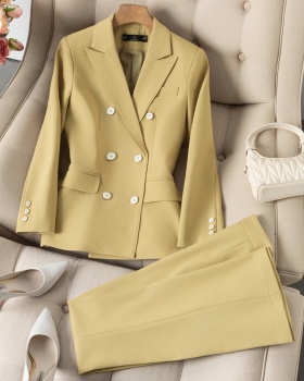 Summer profession suit pants thin coat a set