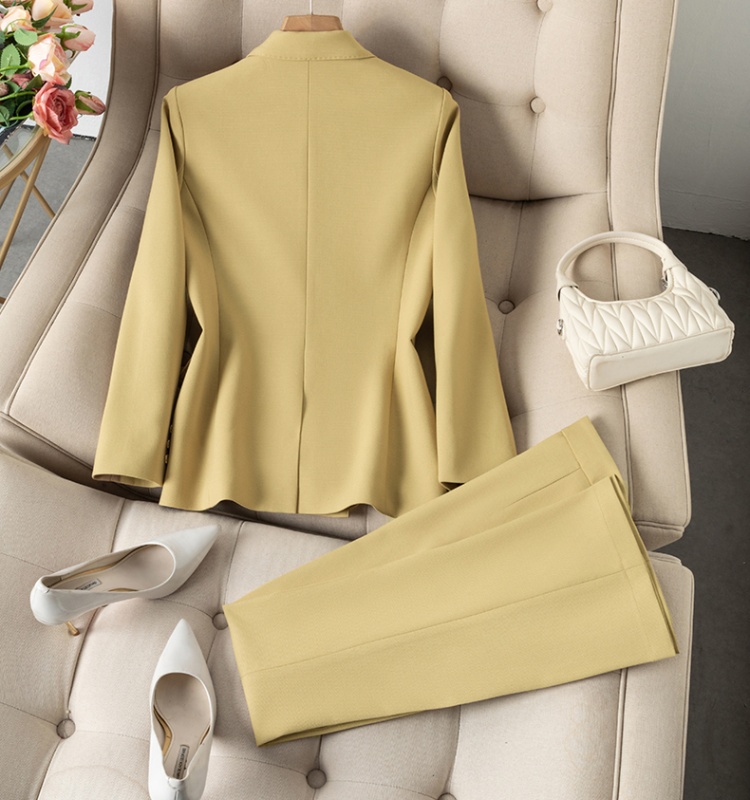 Summer profession suit pants thin coat a set