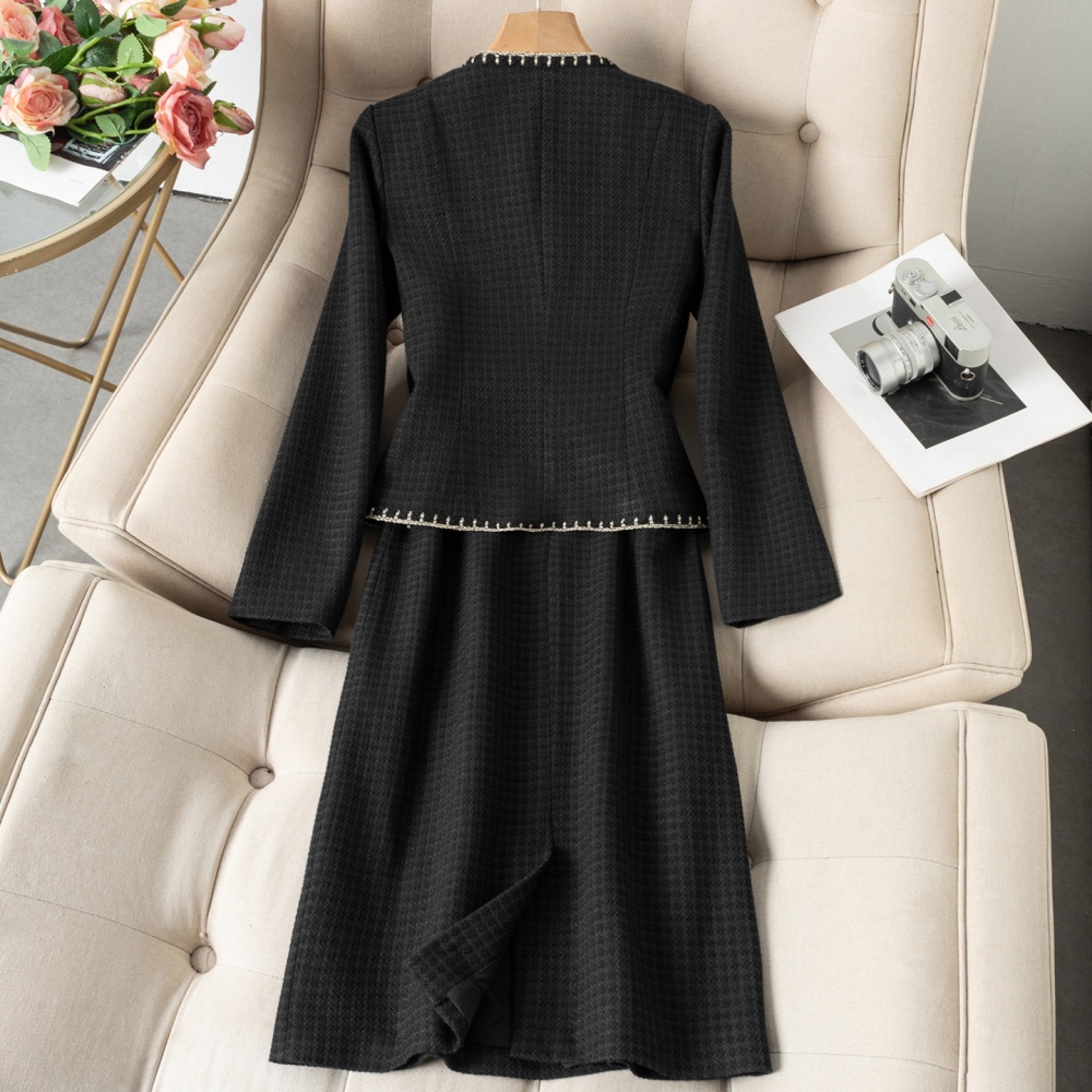 Thin profession coat summer dress a set for women