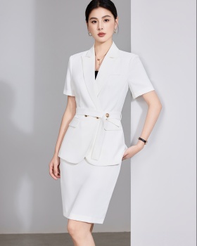 Profession thin business suit summer skirt a set for women