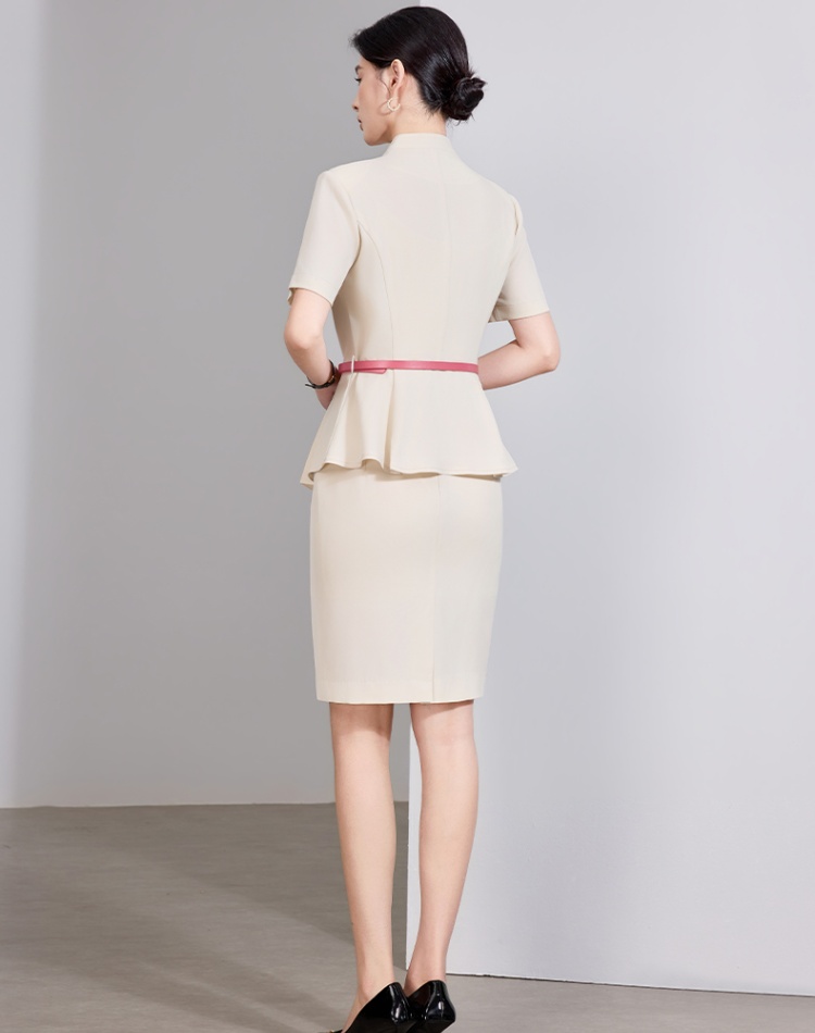 Profession summer business suit thin coat a set for women