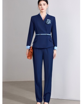 Summer thin business suit profession coat a set for women