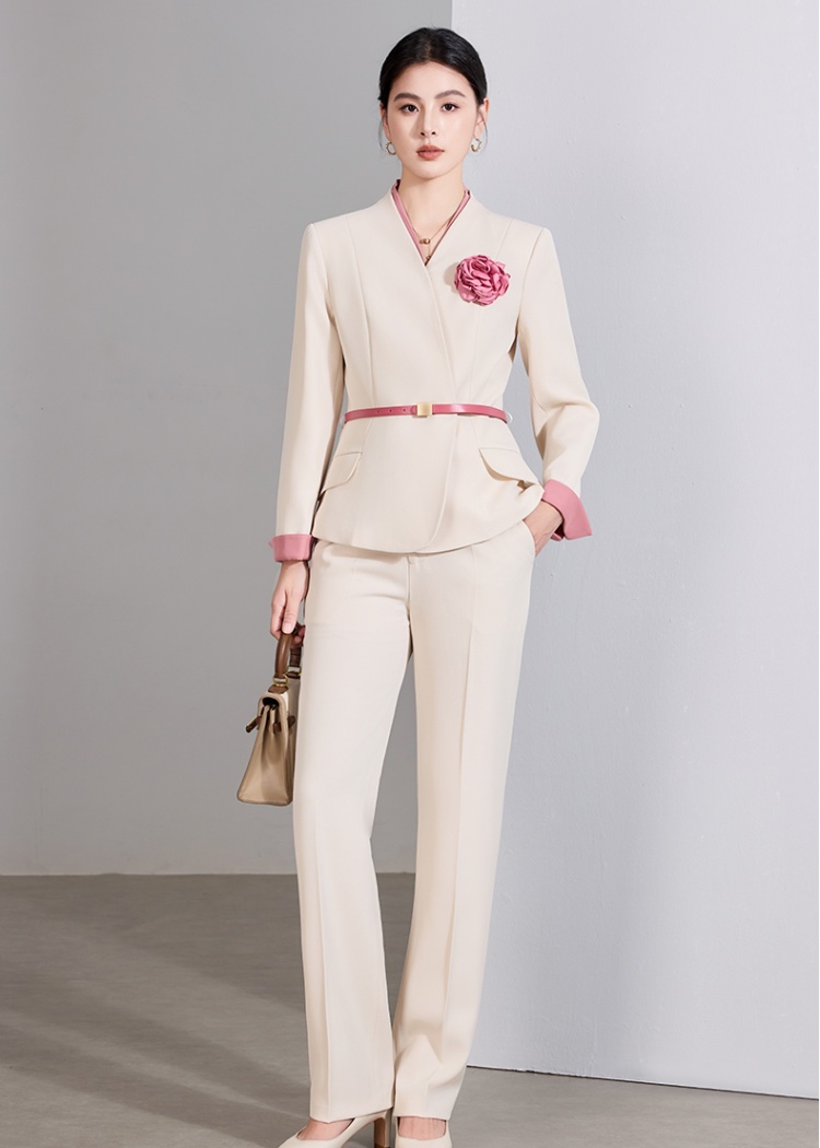 Summer thin business suit profession coat a set for women